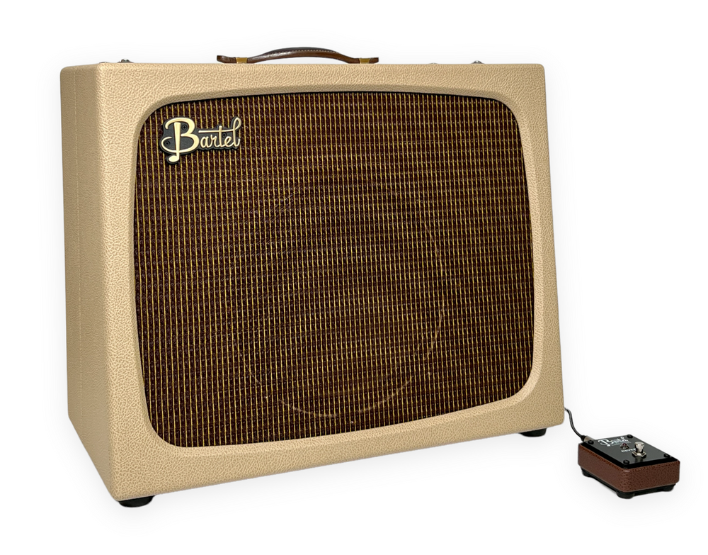 Bartel Amps Starwood (Store demo model / 2022) Cream / Oxblood Grill. New, re-tubed w/ same model TAD Tubes (Authorized Dealer)