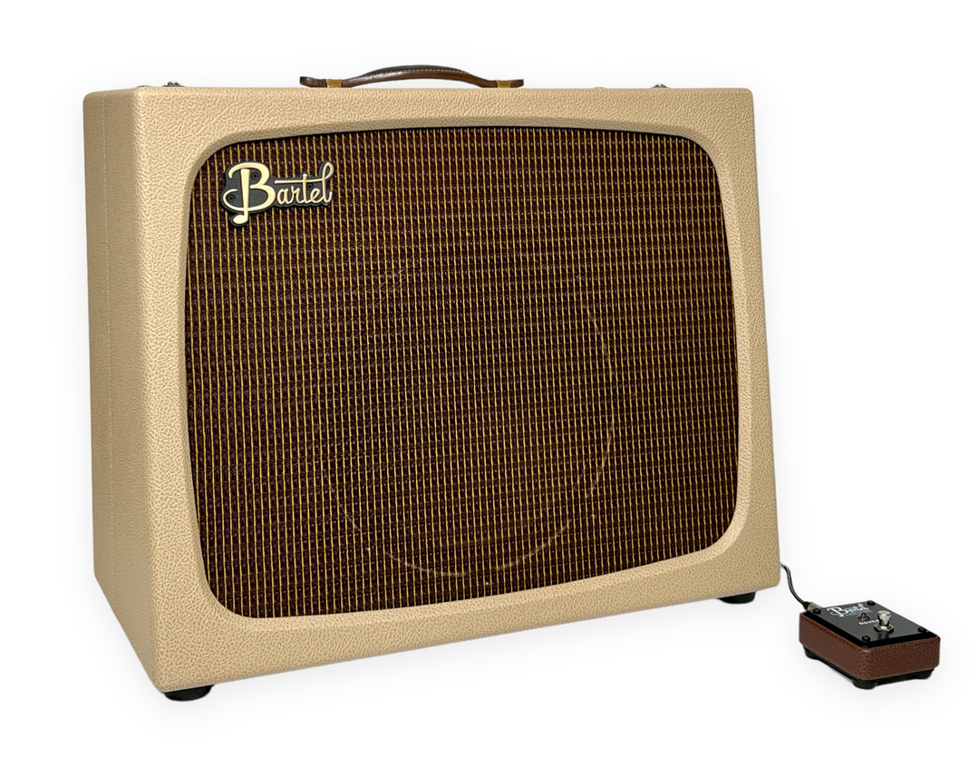 Bartel Amps Starwood (Store demo model / 2022) Cream / Oxblood Grill. New, re-tubed w/ same model TAD Tubes (Authorized Dealer)