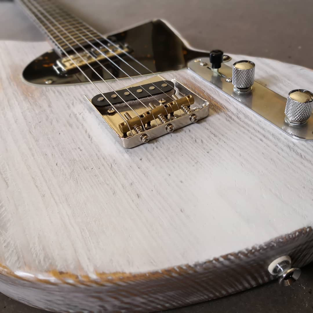 Reani Bellagio Mod T 2019 Washed White Handmade Offset.  "Authorized Dealer"