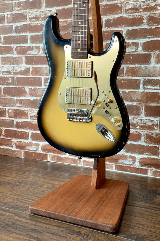 Waterslide S-Style W/ Dual Foils Aged Two-Tone Sunburst Nitro Finish (Authorized Dealer)