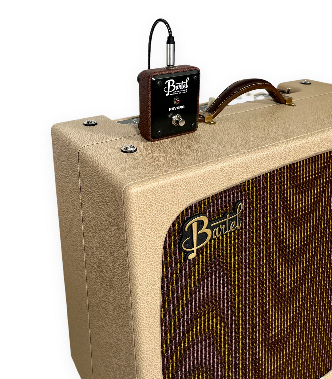 Bartel Amps Starwood (Store demo model / 2022) Cream / Oxblood Grill. New, re-tubed w/ same model TAD Tubes (Authorized Dealer)