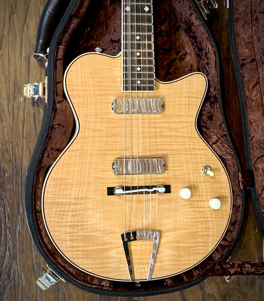 Yanuziello Electric 2013 Natural/Ivory 22 1/2" Scale, Excellent + Maple/Alder 5lbs 3.2oz (Video Demo)