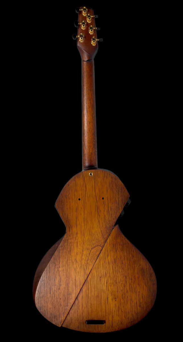 Ergon Guitars Acores-MJ, Natural, Fully Hollow & Carved w/ Neck HB, NEW 4lbs 9oz (Authorized Dealer)