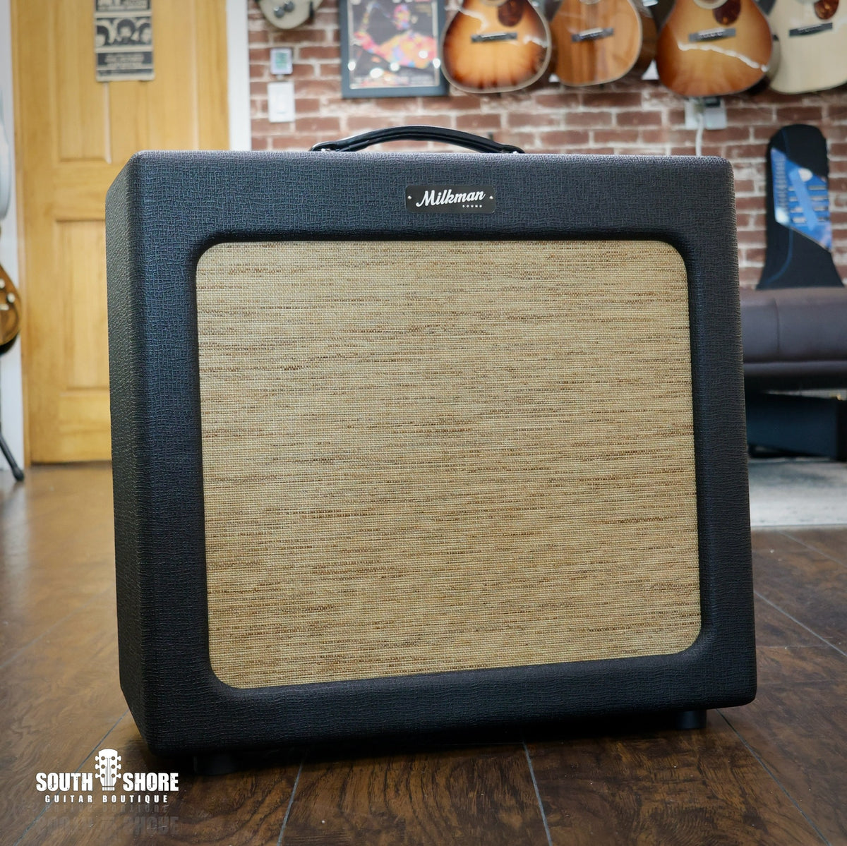 Milkman Sound TV-40 - Black Tolex w/ Wheat grill-cloth & 3-knob Spring Reverb, Alnico Speaker - NEW. (Authorized Dealer) by Milkman