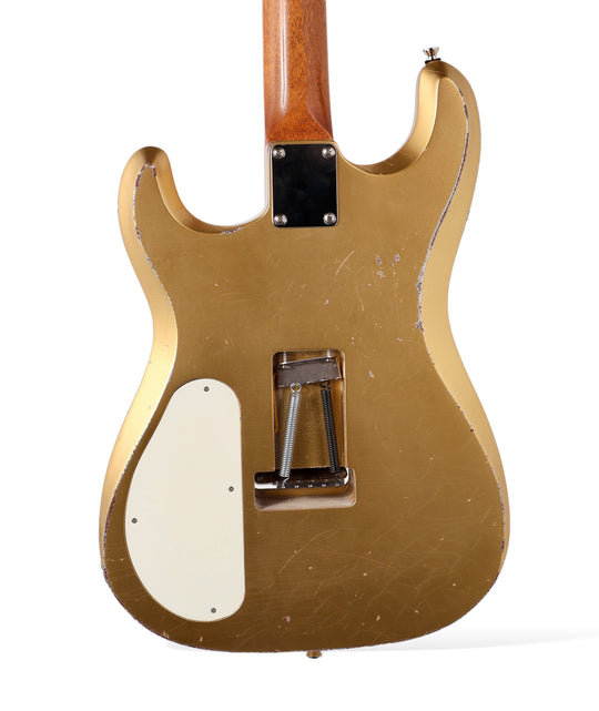 Fiam Guitars Mirari F5 2023 - Aztec Gold over Silver. By past Ronin Guitars luthier Izzy Lugo. NEW (Authorized Dealer)