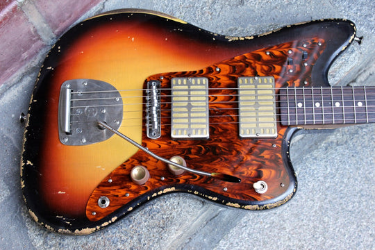 Waterslide Offset Coodercaster  2019 Three Tone Sunburst