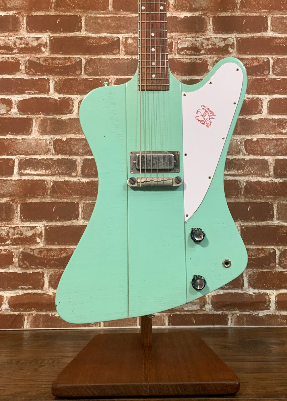 Gibson Custom Shop 63 Firebird Made 2 Measure Aged Seafoam Green 2016 Aged Seafoam Green