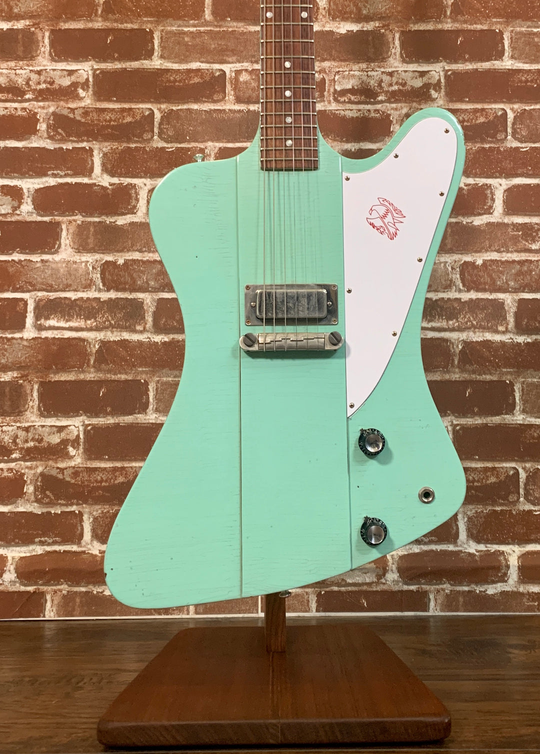 Gibson Custom Shop 63 Firebird Made 2 Measure Aged Seafoam Green 2016 Aged Seafoam Green