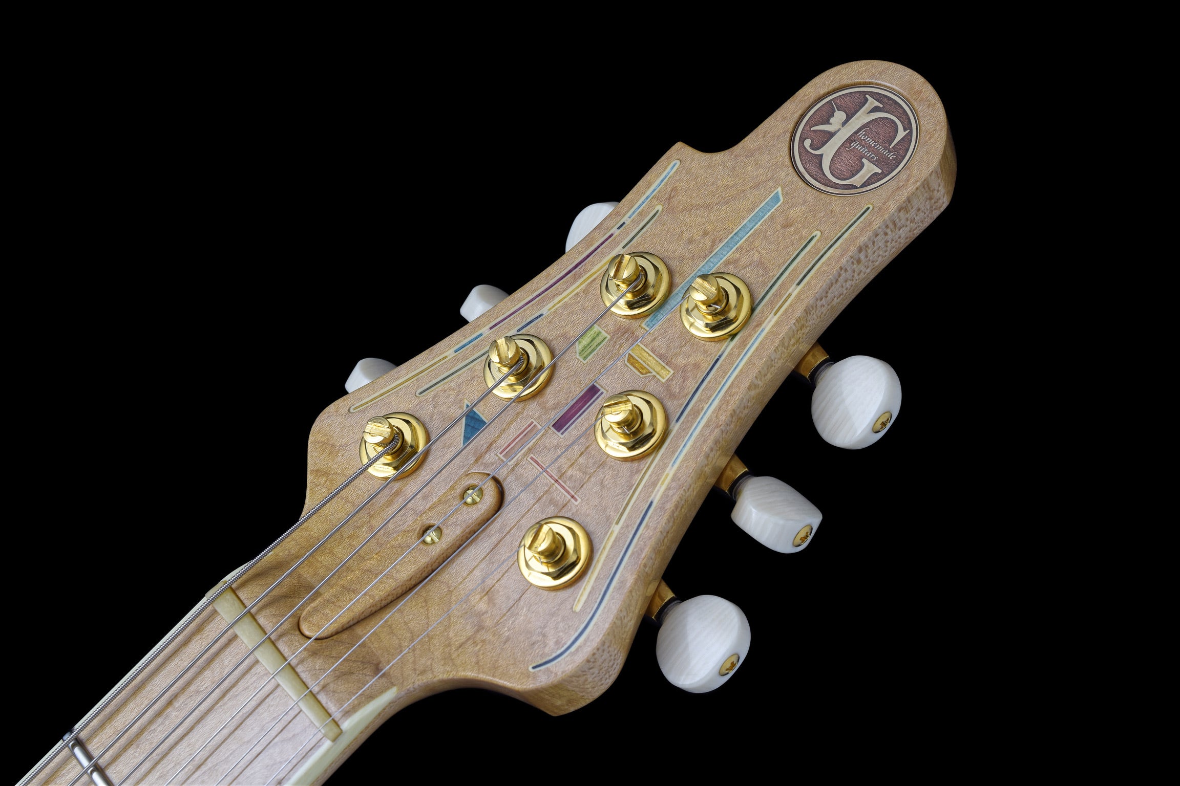Jersey Girl Homemade Guitars Coota-Robitz 2025 - Ash / Figured