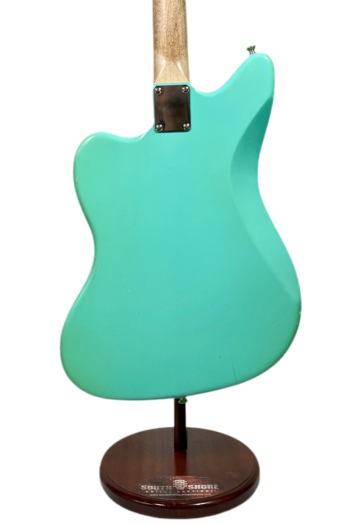 Waterslide Guitars Offset Surf Green w/ Mojo Dual Foils & Descendant Vibrato NEW (Authorized Dealer)
