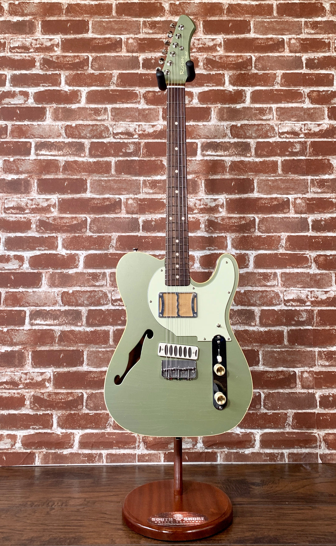 Ronin Betty Thinline "Custom Build" 2020 Pinecrest Green/Natural Redwood 5lbs 9oz  Authorized Dealer