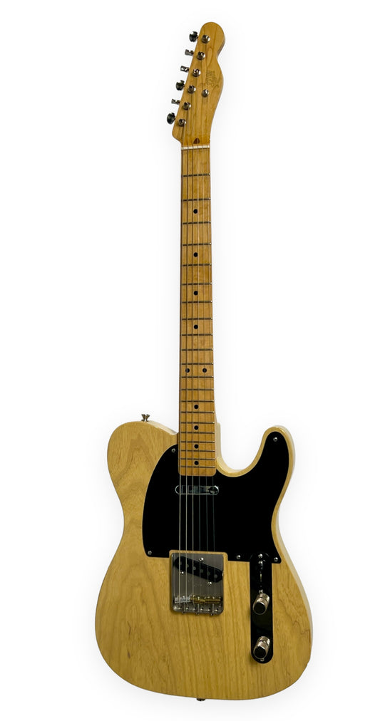 Saul Koll Blackguard Tele, Butterscotch Blonde, Circa 2001-2003. Lollar pickups / Glendale hardware.