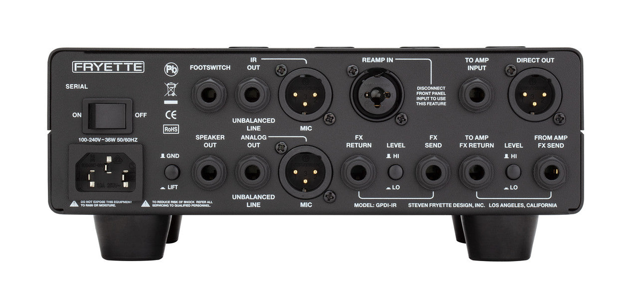 Fryette Amplification VALVULATOR® GPDI/IR Direct Recording