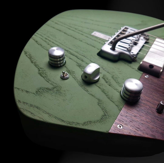 Tao Guitars Sutorato “U-A-M” - Lincoln Green (black filled pores) w/ ABM 2-Point Trem. NEW (Authorized Dealer) *VIDEO ADDED*