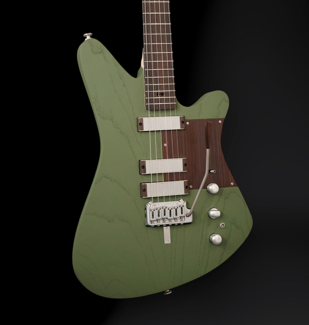 Tao Guitars Sutorato “U-A-M” - Lincoln Green (black filled pores) w/ ABM 2-Point Trem. NEW (Authorized Dealer) *VIDEO ADDED*
