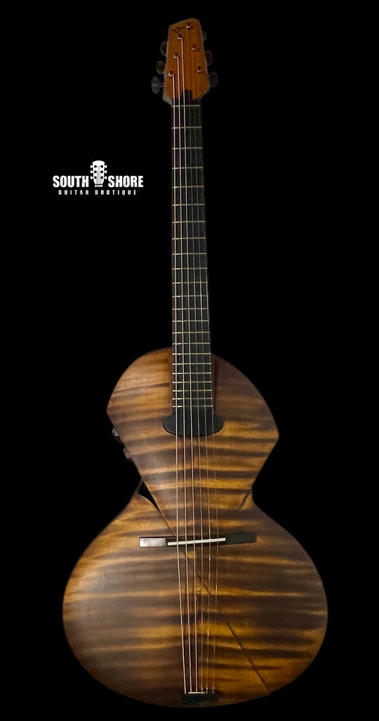 Ergon Acores-CCP 2022 Natural Figured Maple Top, Hollow Body, 4lbs 8.5oz (Authorized Dealer)