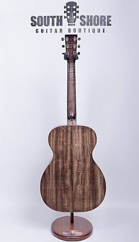 Huss and Dalton T00-14 Custom Barnwood Grey finish, Myrtle Wood & Sitka, NEW (Authorized Dealer) *Vi