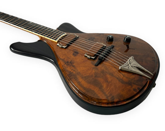 Jesselli Guitars Modernaire Circa 1989-1990 Natural Walnut & Ebony (Authorized Jesselli Dealer) *Final price drop*