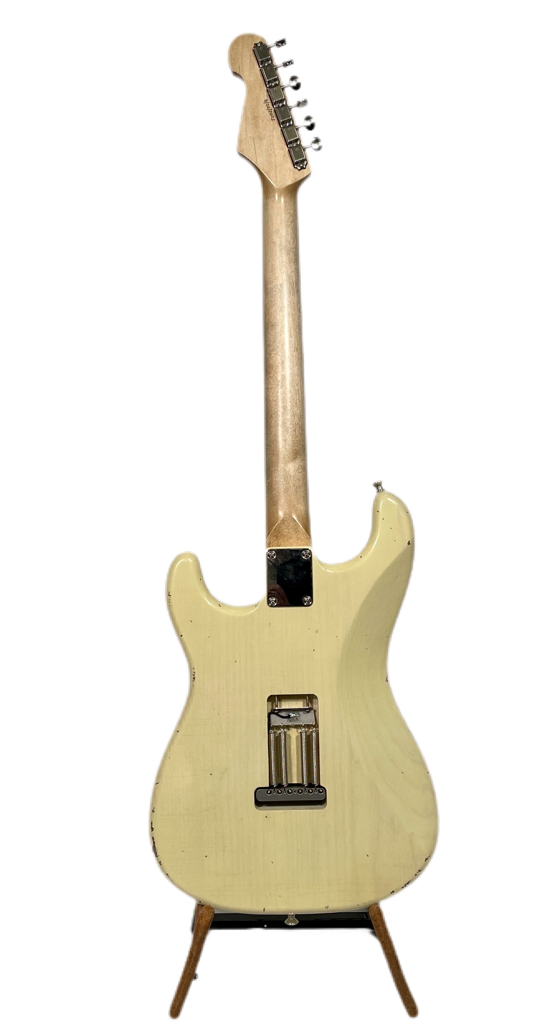 Waterslide Guitars S-Style Dual Foil 2022 Blonde w/ upgraded 1-Piece Body NEW (Authorized Dealer)