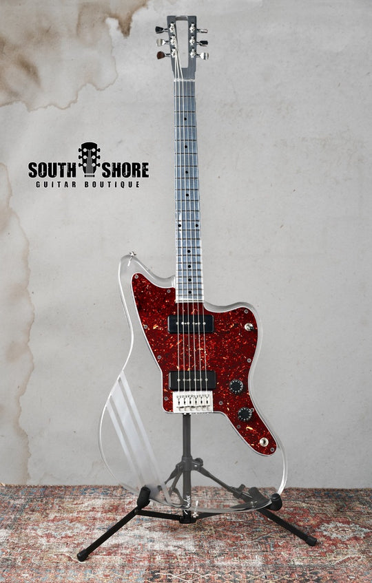 Electrical Guitar Company Series 5 Acrylic - Aluminum Neck Offset -Steve Albini Style EGC Single Coils. NEW, (Authorized Dealer)