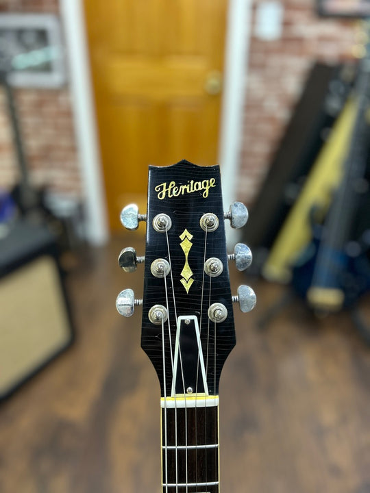 Heritage Custom Shop Core Collection H-150 Artisan Aged - Ebony. NEW (Authorized Dealer)