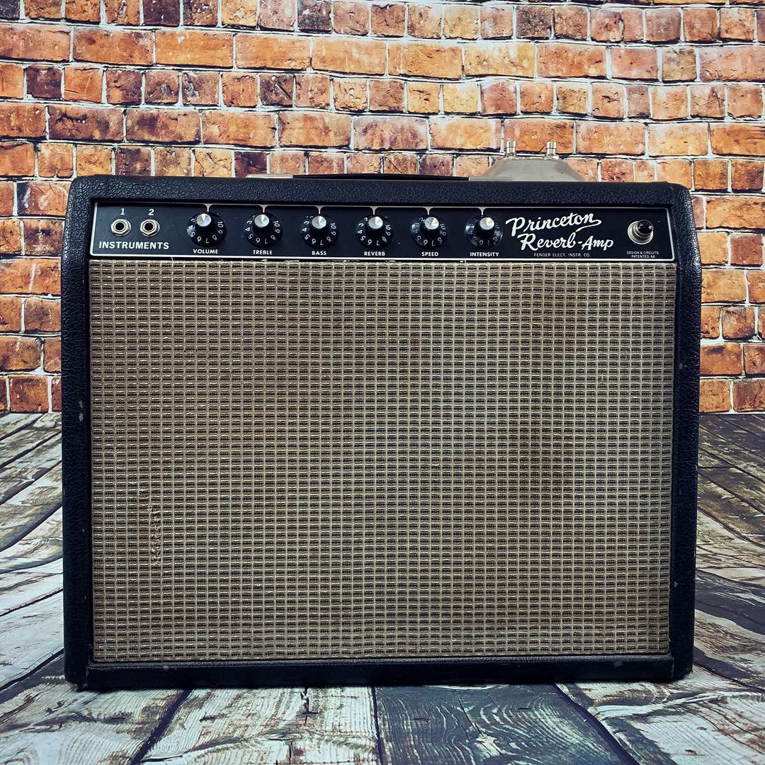 Fender Princeton Reverb 1965 Blackface Pre-CBS Early Model