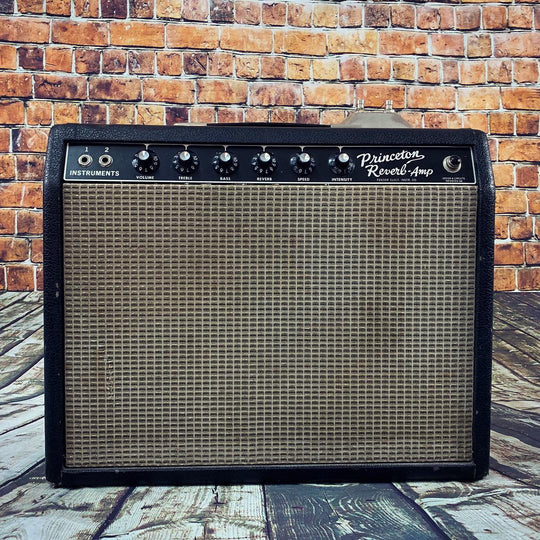 Fender Princeton Reverb 1965 Blackface Pre-CBS Early Model