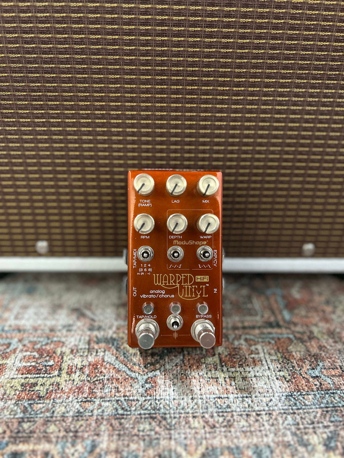 Chase Bliss Audio Warped Vinyl HiFi 2018 - Orange. Pre-Owned by Chase Bliss Audio
