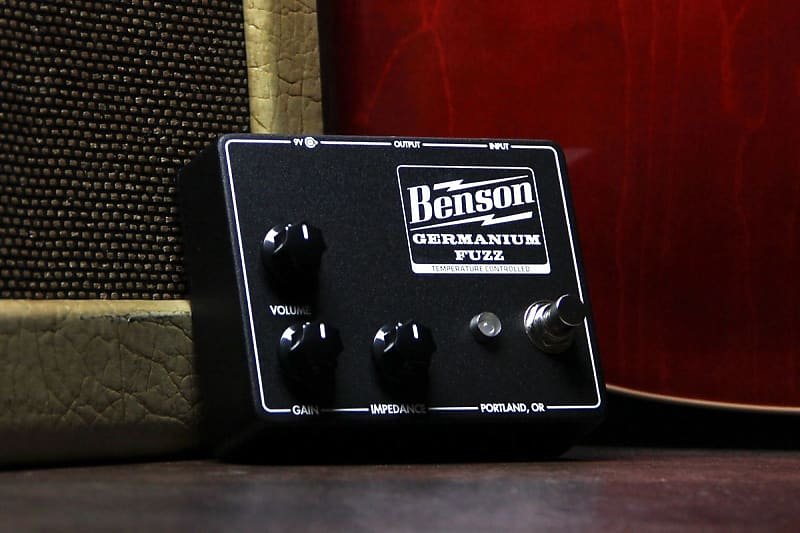 Benson Amps Germanium Fuzz 2021 Black (Authorized Dealer)