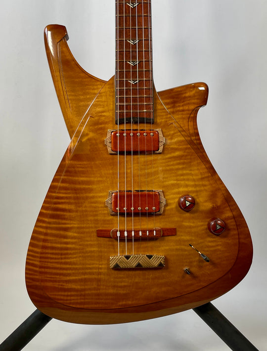 Jesselli Guitars Modernaire Style 2 Hollow 1-Piece Body NEW 2021 (Authorized Dealer) *Video Added*