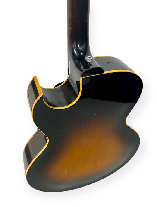 Gibson ES-175 1952 Sunburst. Great players guitar w/ pro setup & new re-fret. Vintage Bigsby included.