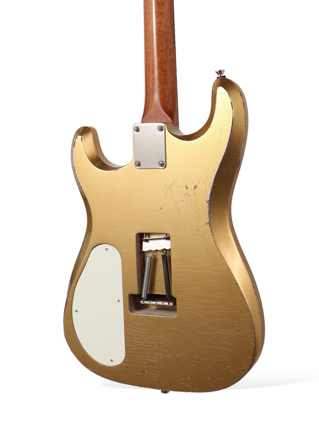 Fiam Guitars Mirari F5 2023 - Aztec Gold over Silver. By past Ronin Guitars luthier Izzy Lugo. NEW (Authorized Dealer)