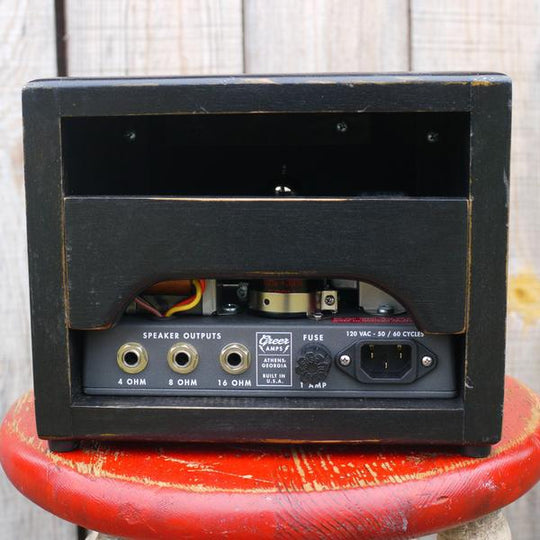 Greer Amps Mini Chief Black/Distressed.  "Authorized Dealer"