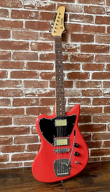 Prisma Guitars Sunset Custom, Red, Light Relic, Mojo UK Gold Foil's, New 2020 (Authorized Dealer)