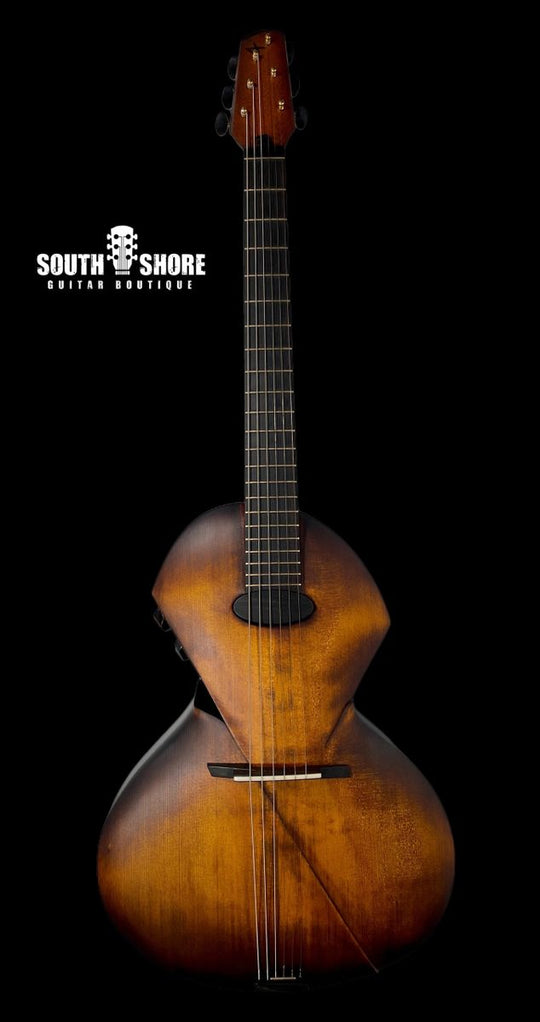 Ergon Guitars Acores-MJ, Natural, Fully Hollow & Carved w/ Neck HB, NEW 4lbs 9oz (Authorized Dealer)