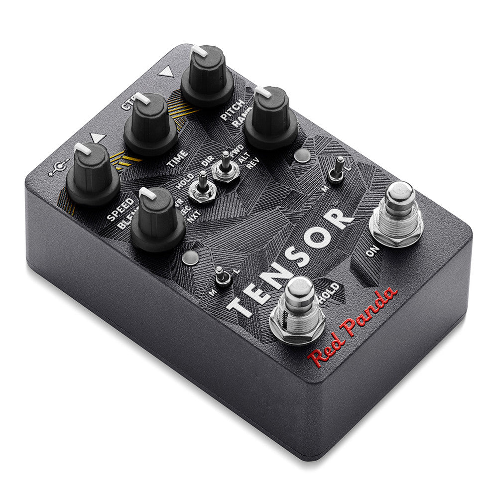 Red Panda Tensor Tape Delay / Micro Looper - 2024 - Grey / Graphics. NEW w/ latest firmware. (Authorized Dealer)