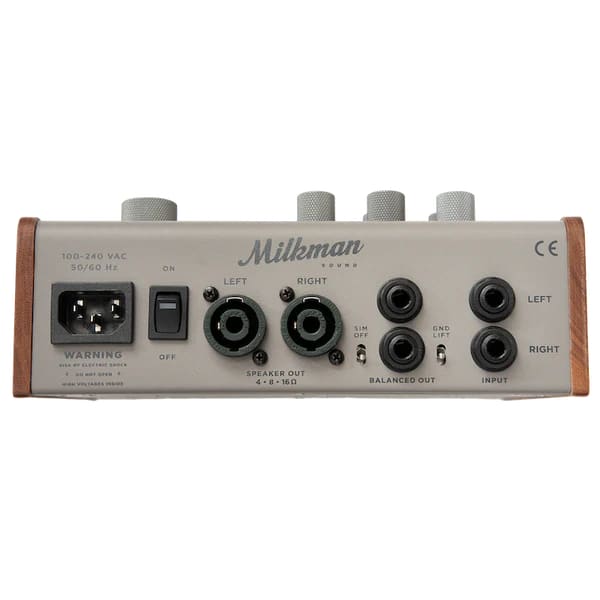 Milkman The Amp Stereo 200-Watt Guitar Amp Head Pedal 2024 - Present - Bay Grey