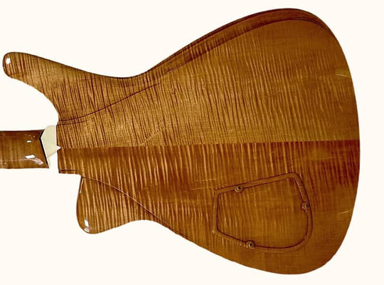 Jesselli Guitars “3-Piece Special” Flame Maple. Fully Hollow & Carved 2021 / NEW (Authorized Dealer)