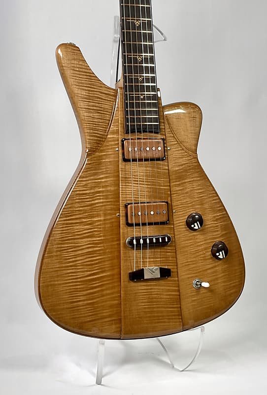 Jesselli Guitars “3-Piece Special” Flame Maple. Fully Hollow & Carved 2021 / NEW (Authorized Dealer)