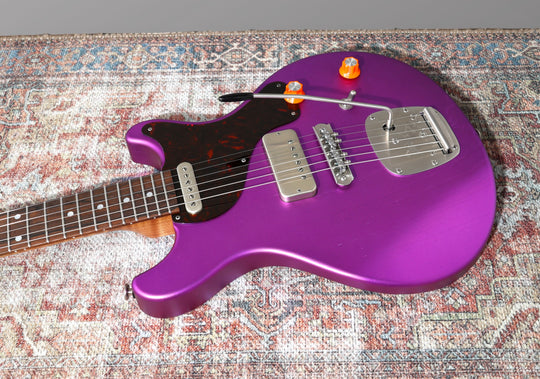 Deimel Guitar Works Doublestar RawTone Set-Neck - 2024 - Open Pore, Matt Purple Candy Metallic. NEW, (Authorized Dealer)