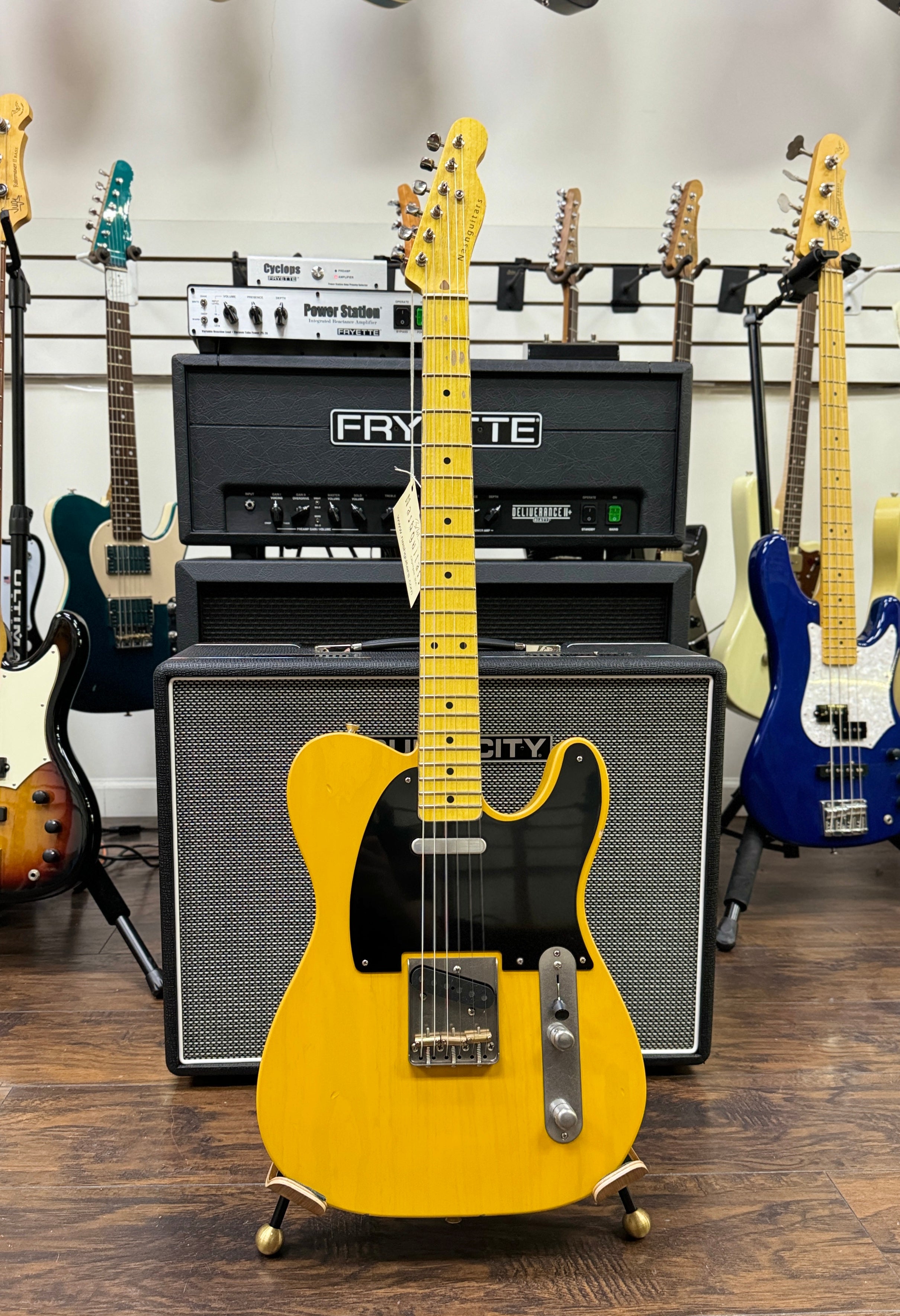 【最終】NASH GUITARS T-52 NP90 Butterscotch Nash T52 Guitar, Butterscotch Blonde, Heavy Aging