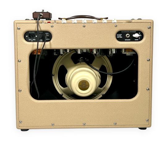Bartel Amps Starwood (Store demo model / 2022) Cream / Oxblood Grill. New, re-tubed w/ same model TAD Tubes (Authorized Dealer)