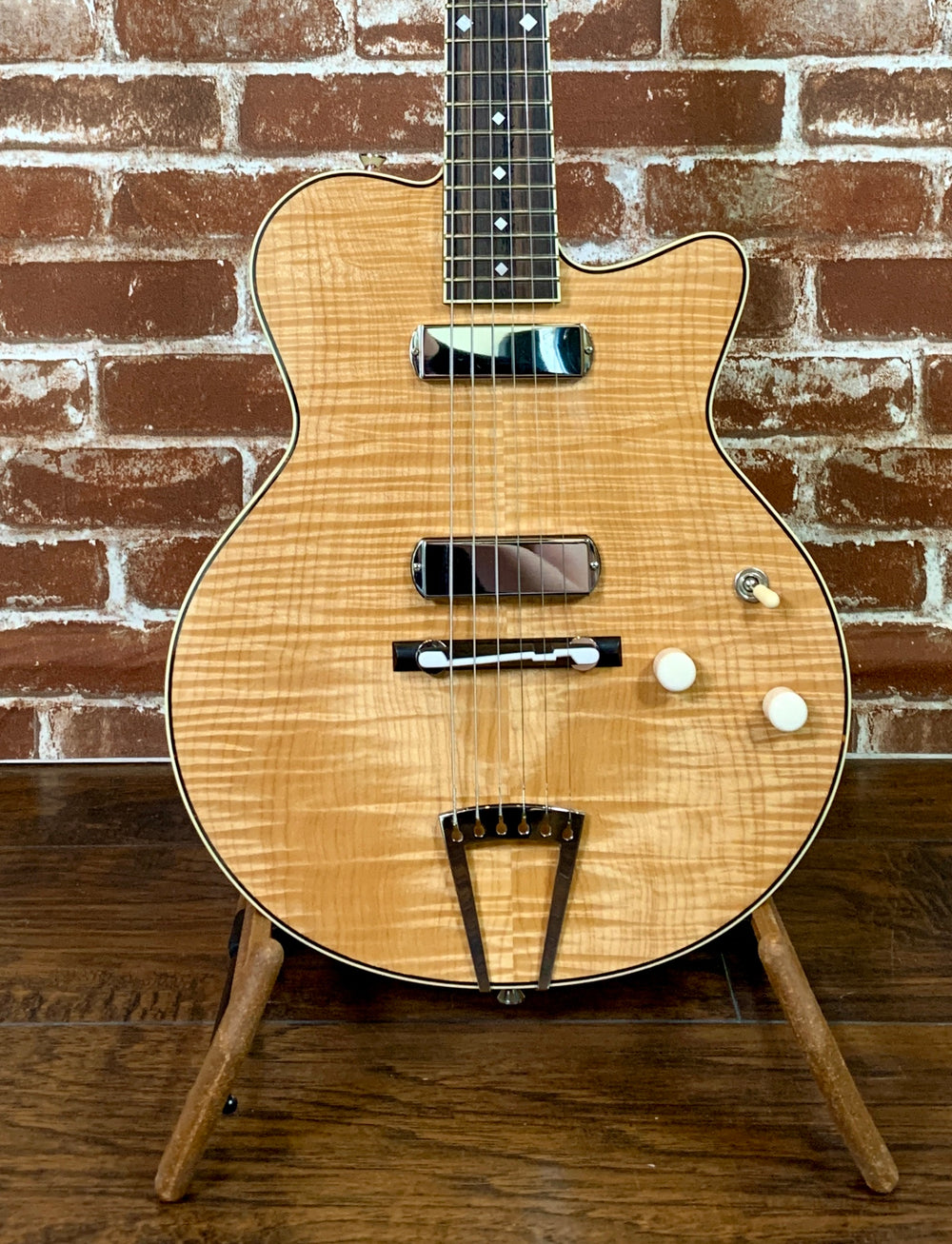 Yanuziello Electric 2013 Natural/Ivory 22 1/2" Scale, Excellent + Maple/Alder 5lbs 3.2oz (Video Demo)
