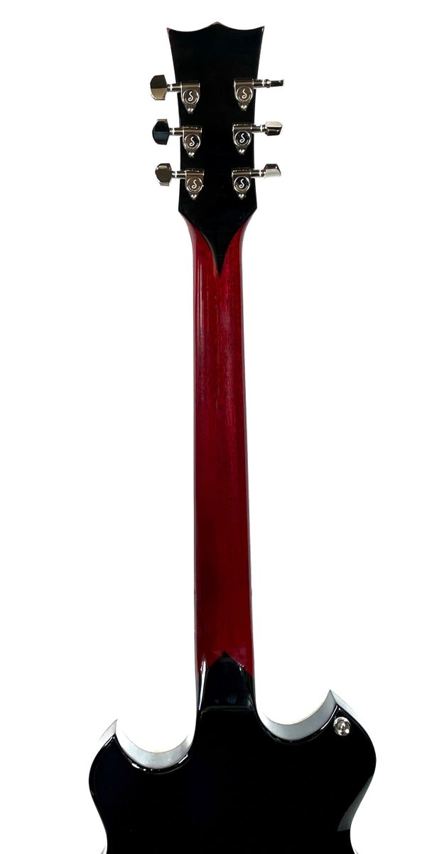 Fiam Guitars Nightingale by Ex Ronin Luthier Izzy Lugo, 2021 Wine Red/Black NEW (Auhthorized Dealer)