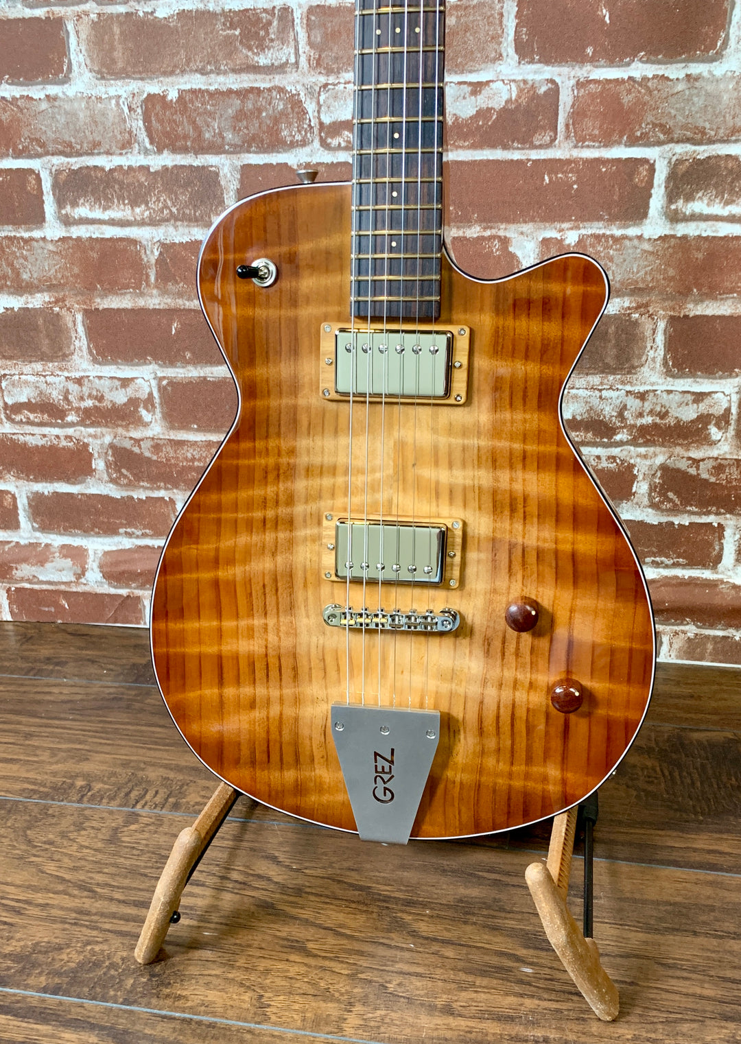 Grez Mendocino Custom, 2020 Tobacco Burst OG Redwood, Lollar Imperials 5lbs 3oz (Authorized Dealer)