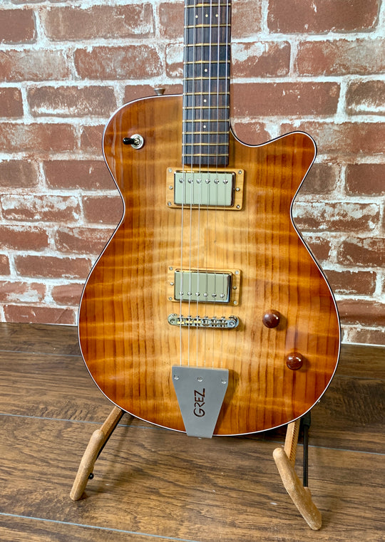 Grez Mendocino Custom, 2020 Tobacco Burst OG Redwood, Lollar Imperials 5lbs 3oz (Authorized Dealer)