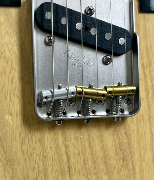 Saul Koll Blackguard Tele, Butterscotch Blonde, Circa 2001-2003. Lollar pickups / Glendale hardware.