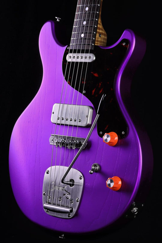 Deimel Guitar Works Doublestar RawTone Set-Neck - 2024 - Open Pore, Matt Purple Candy Metallic. NEW, (Authorized Dealer)