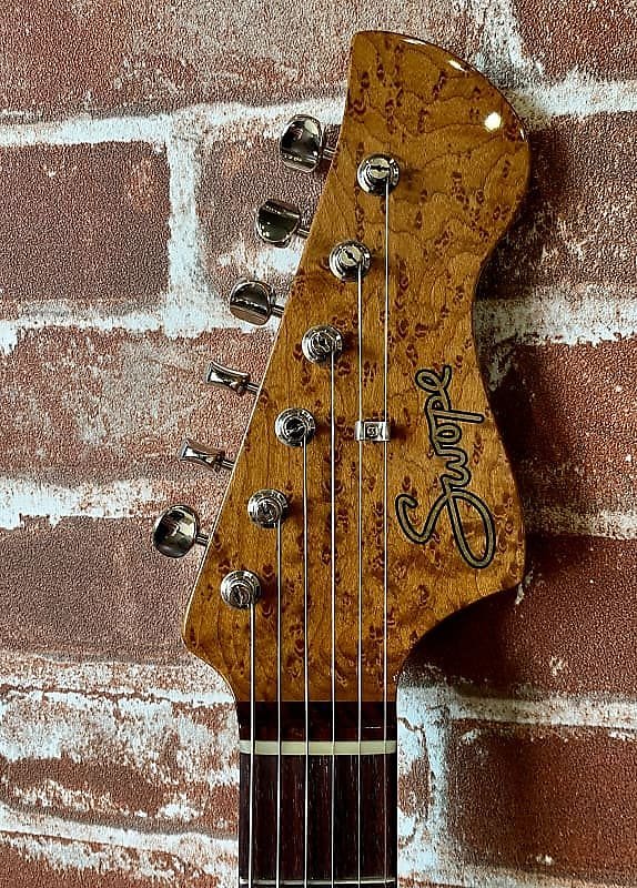 Swope GTO New/2020, White Blonde/Tort, "Knock Around Relic" Heavily figured Birdseye Maple (Authoriz