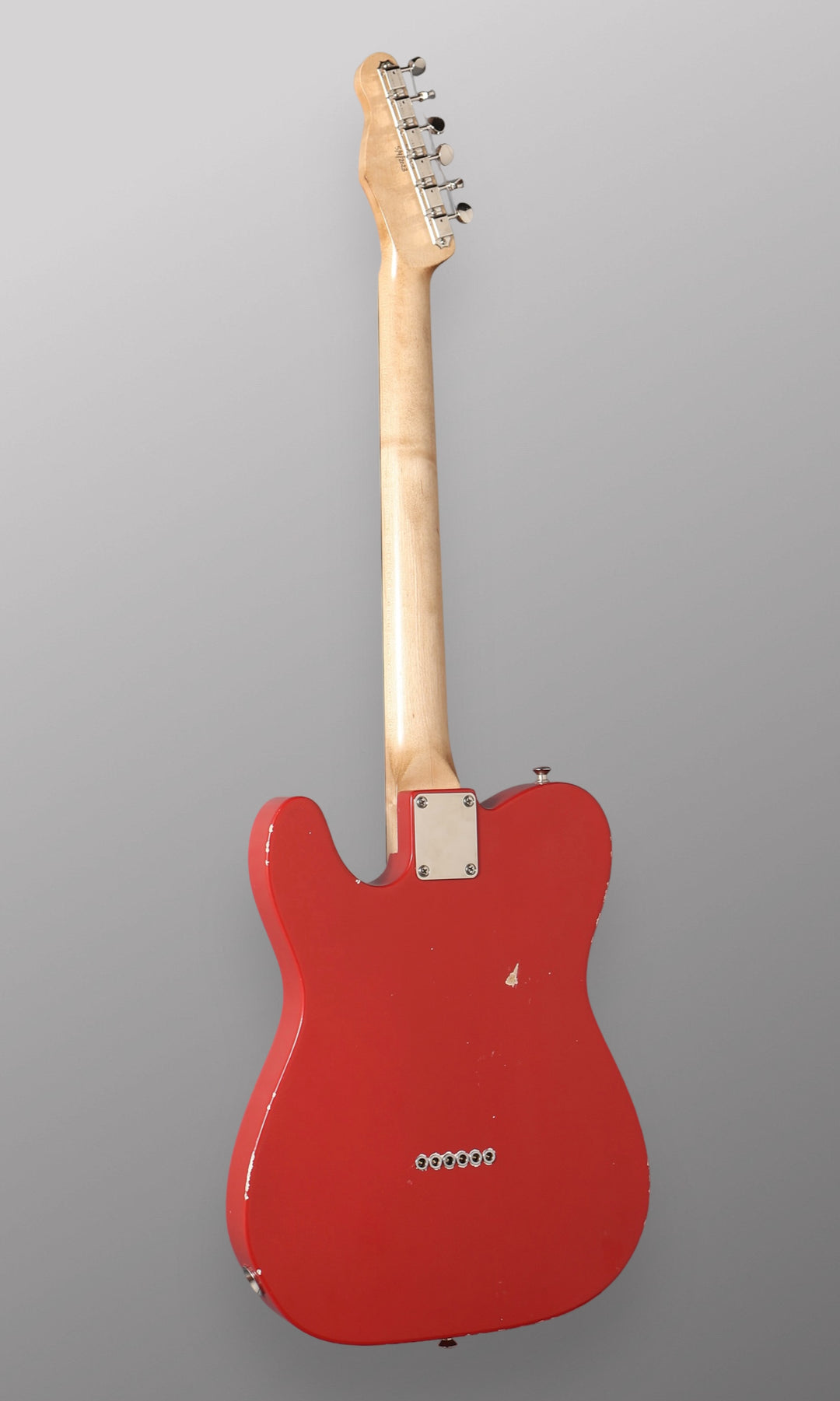 Waterslide Guitars Thinline T-Style Coodercaster - 2023 - Aged Fiesta Red. NEW (Authorized Dealer)